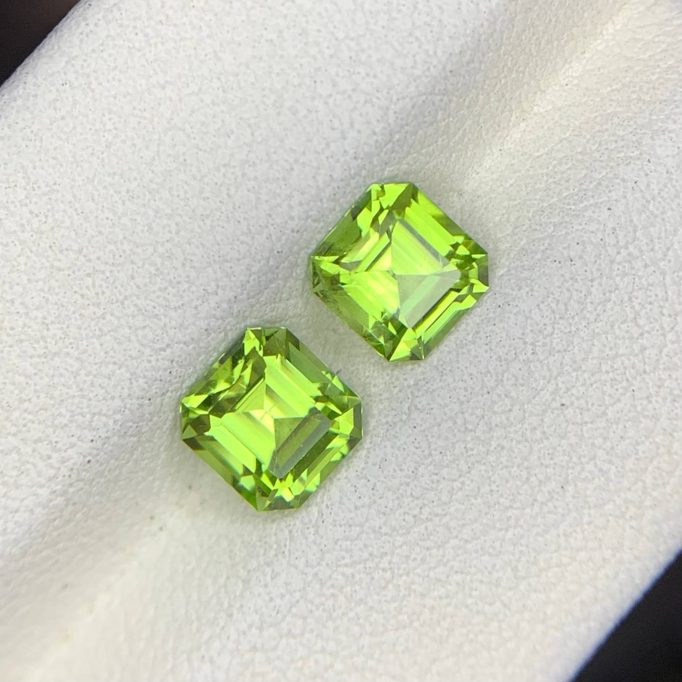 2-73ct-natural-peridot-matching-pair-pakistan-octagon-emerald-cut