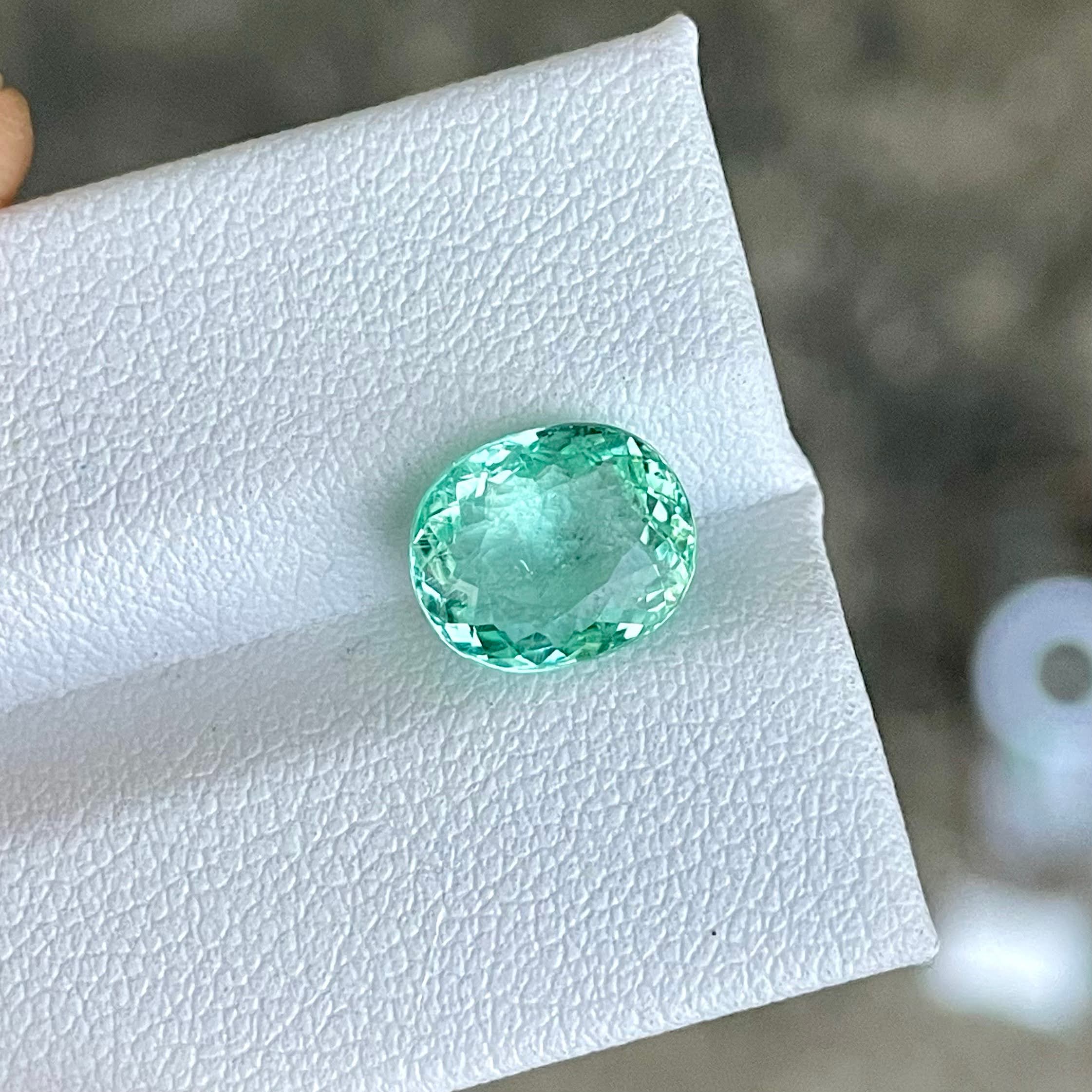 2.76 Carat Certified Paraiba Tourmaline