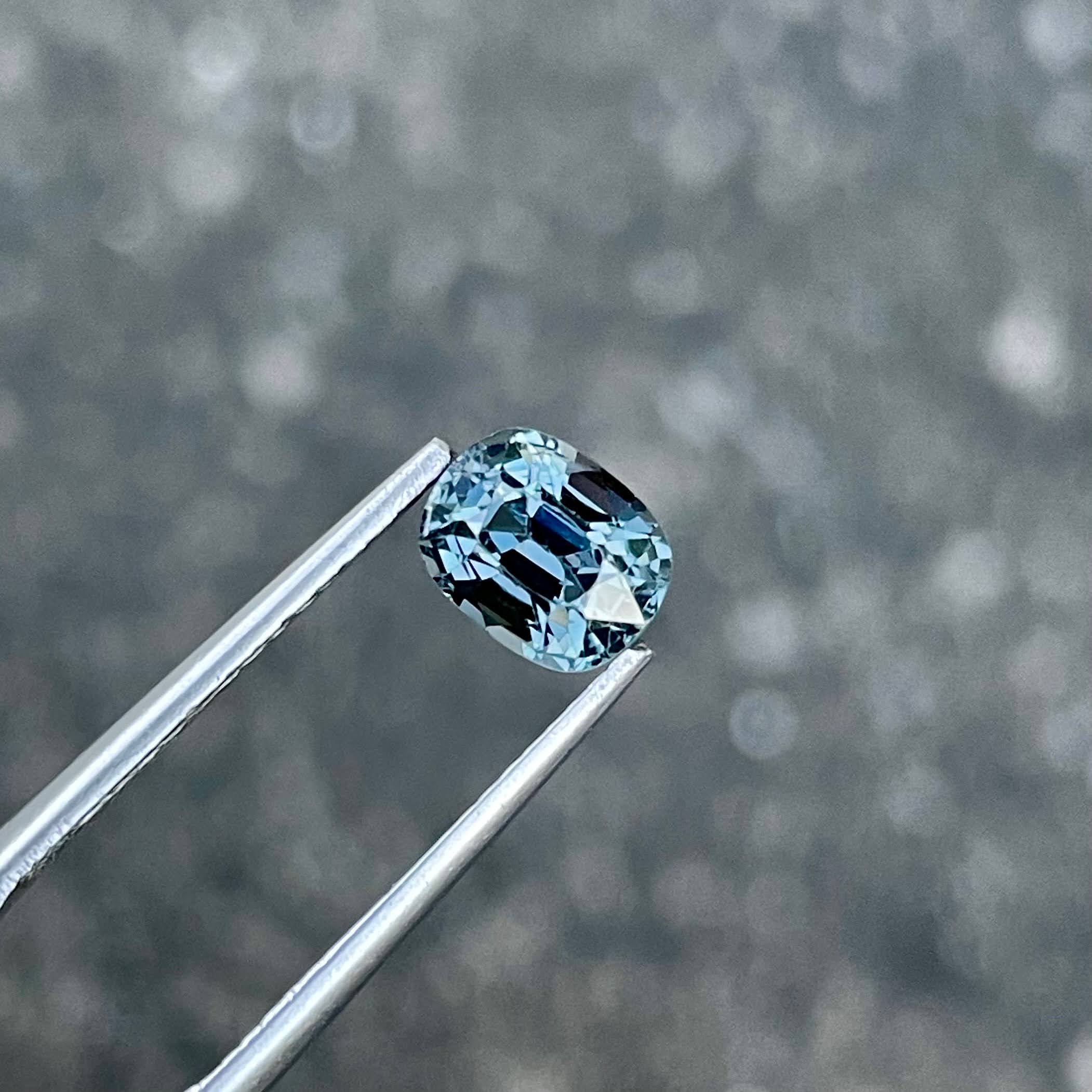 1.49 Carats Gray Spinel Gemstone