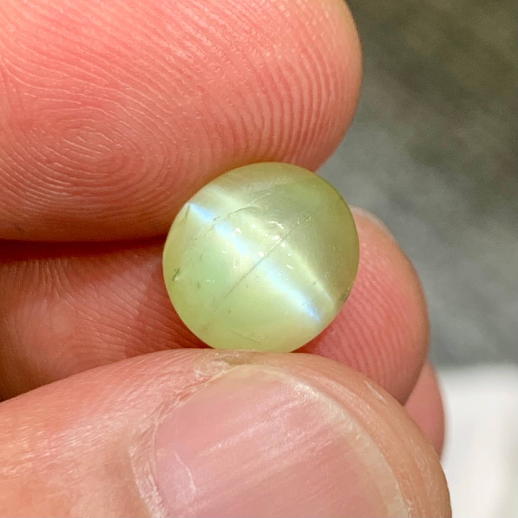 5.52Ct Cat’s Eye Chrysoberyl