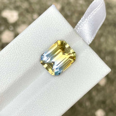 8.00 Carat Bi color Parti Sapphire Gem