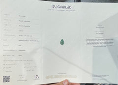 2.26 Carat Certified Paraiba Tourmaline