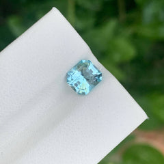 1.45 Carats Blue Aquamarine Gemstone