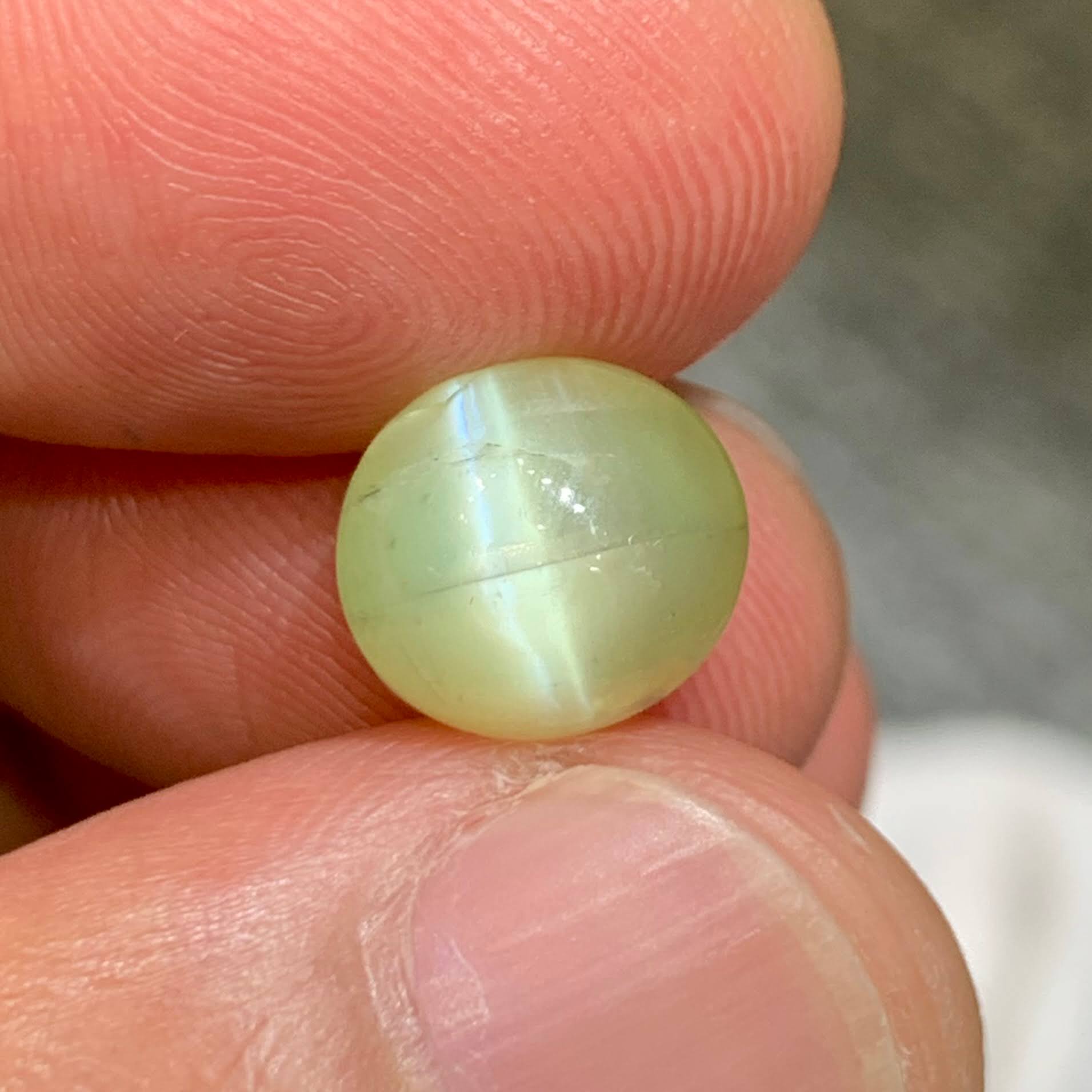 5.52Ct Cat’s Eye Chrysoberyl
