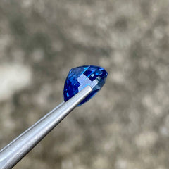 6.59 Carats No Heat Blue Sapphire