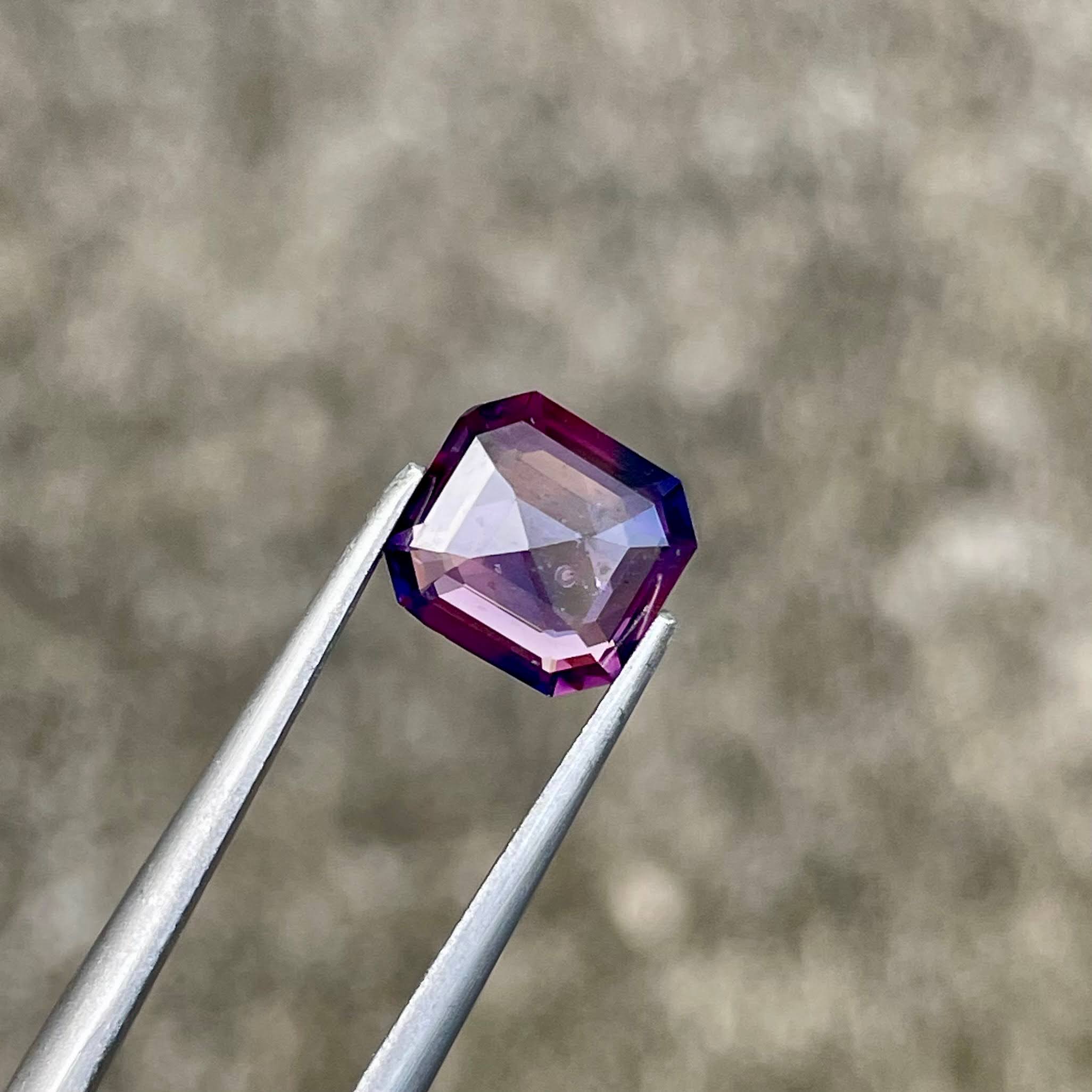 2.04 Carats Rare Bicolor Sapphire