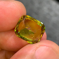9-25-carats-fine-quality-sphene-cushion-brilliant-cut-madagascar-gemstone