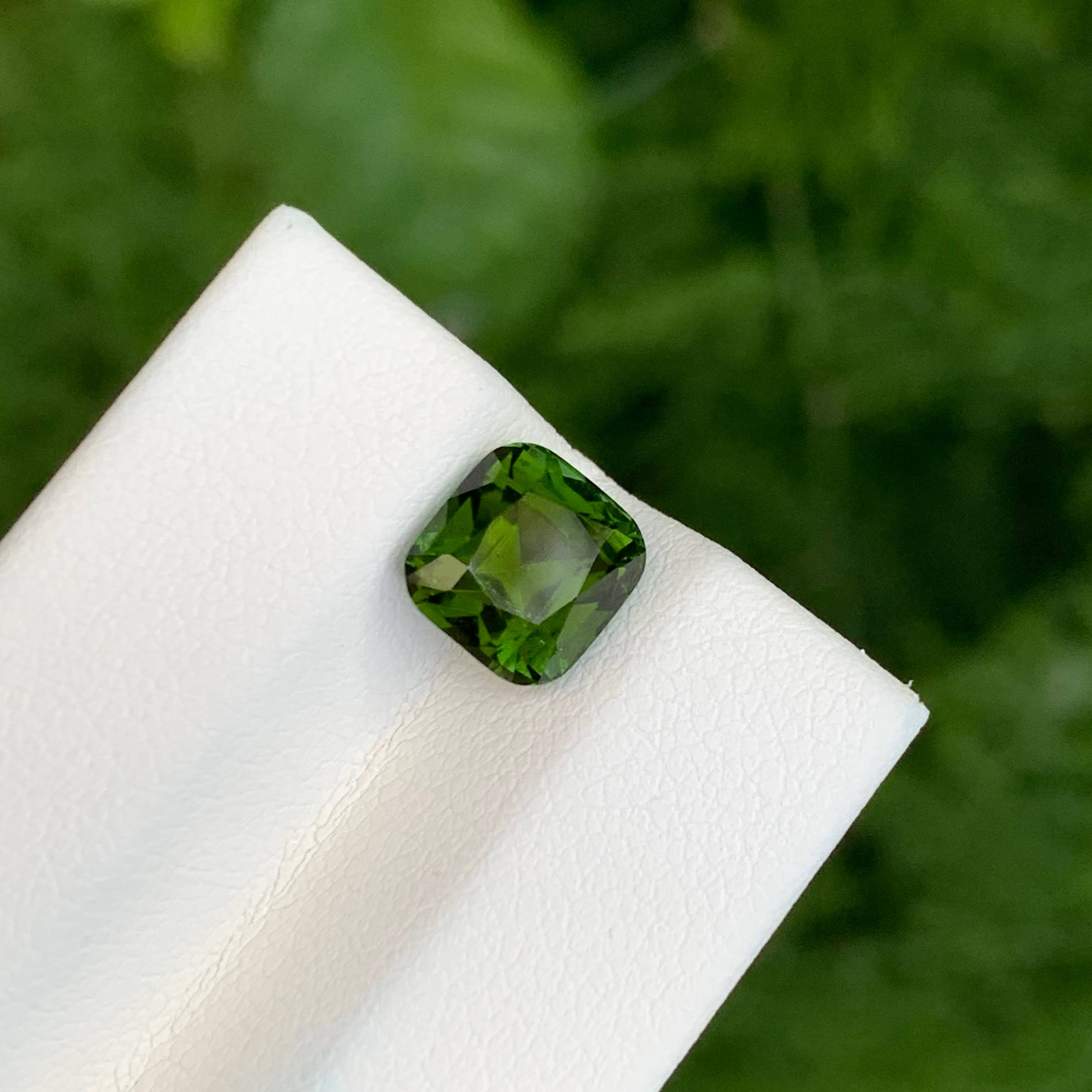 2.35 Carat Green Tourmaline Stone