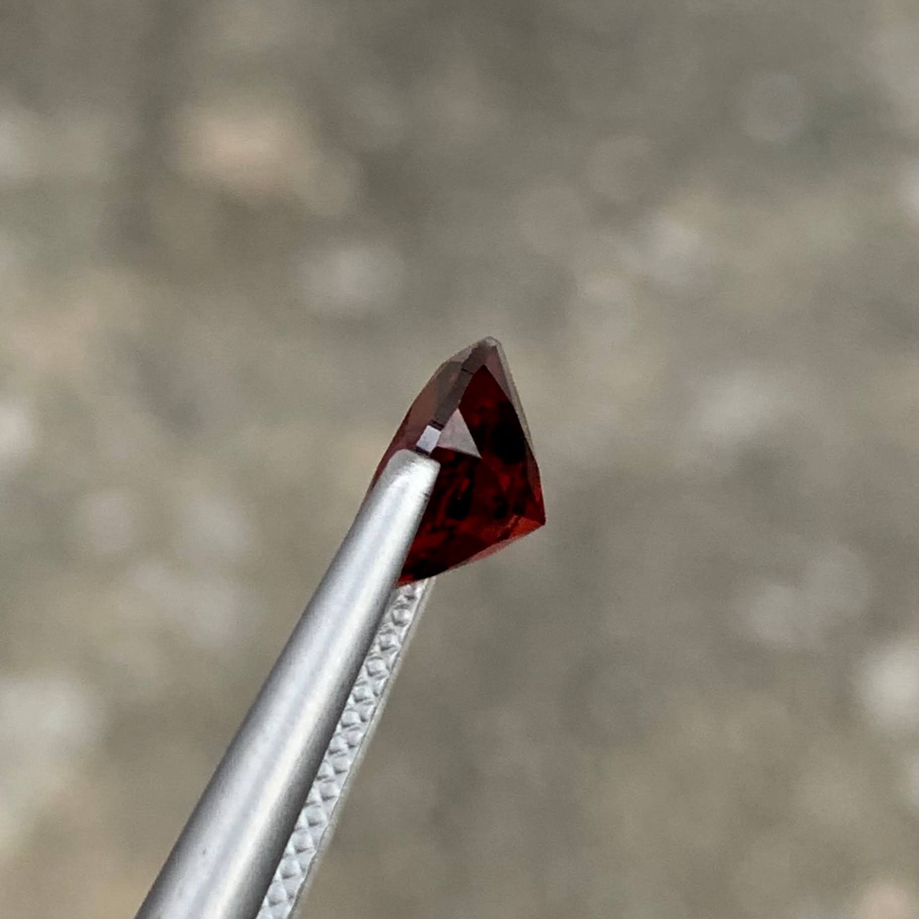 5.10ct Round Cut Garnet Pair