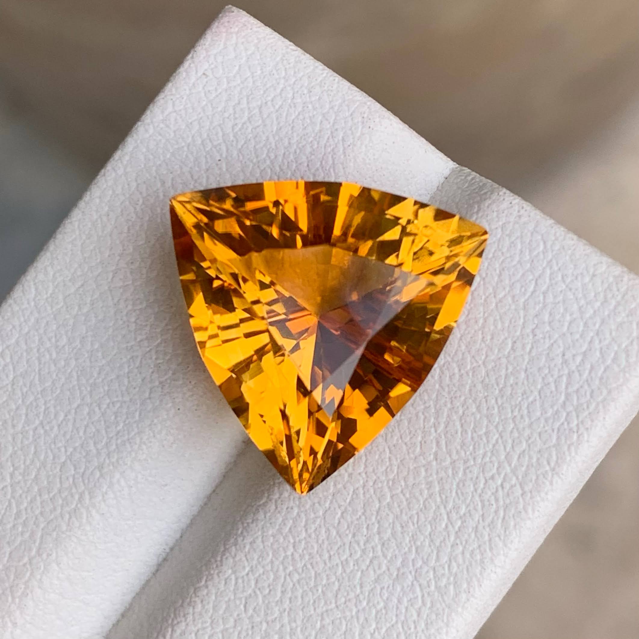 11.90Ct Mandarin Citrine