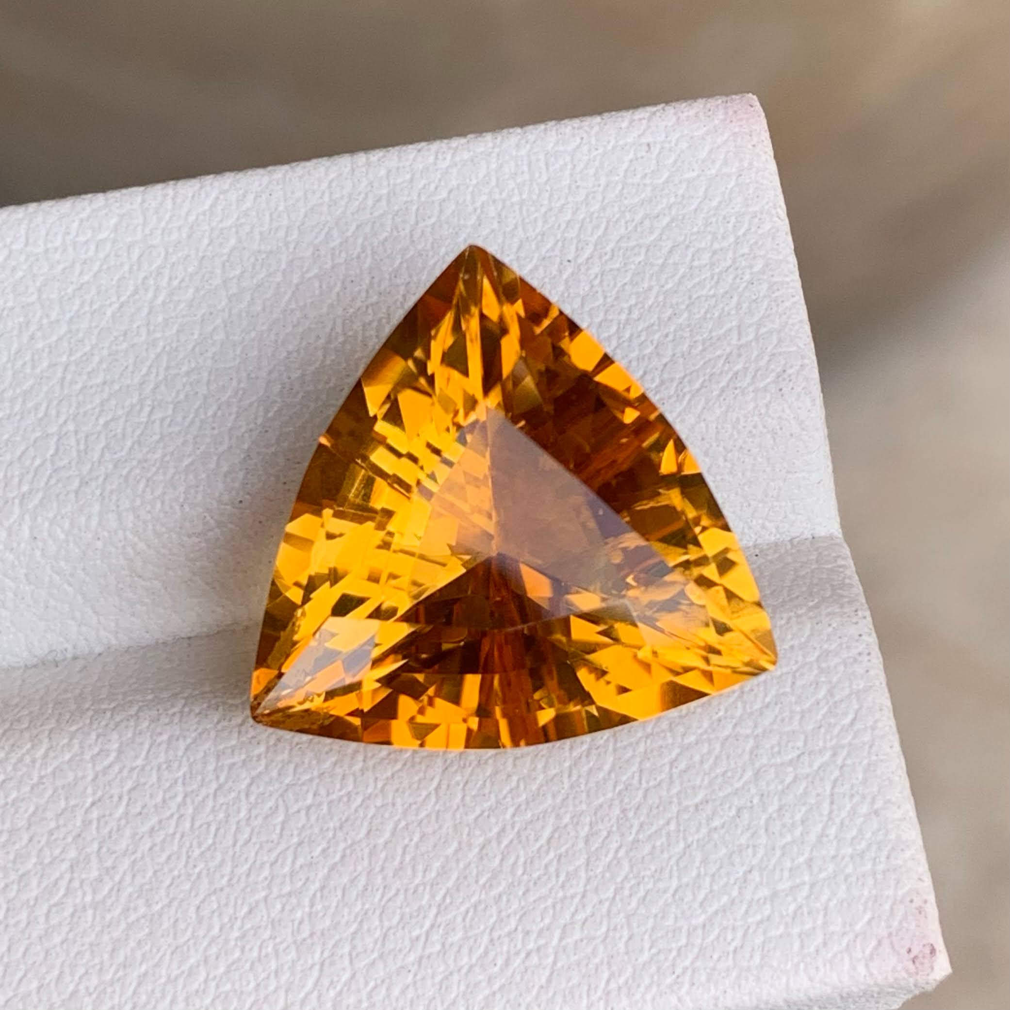 11.90Ct Mandarin Citrine