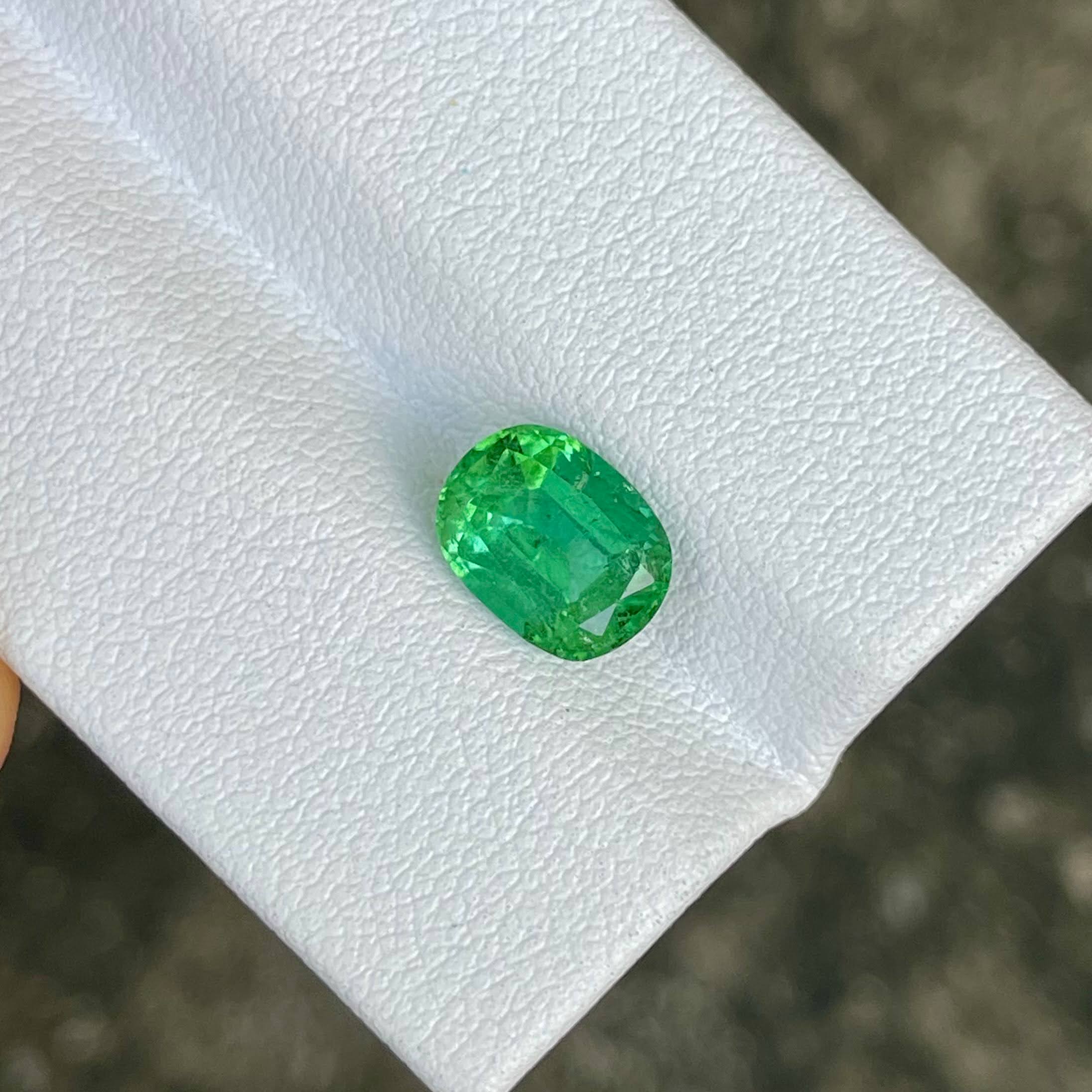 1.89 Carat Mint Green Tourmaline Stone