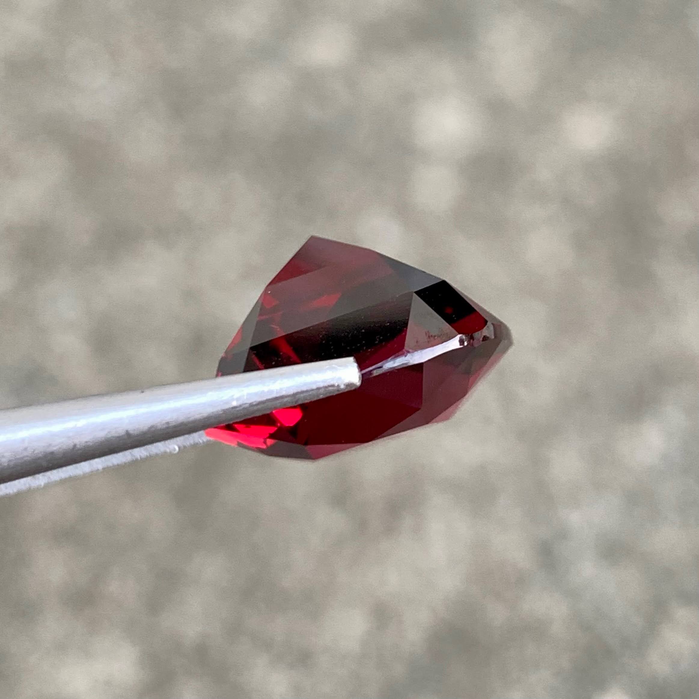 19-84-carats-rich-red-garnet-modified-cushion-cut-tanzanian-gemstone