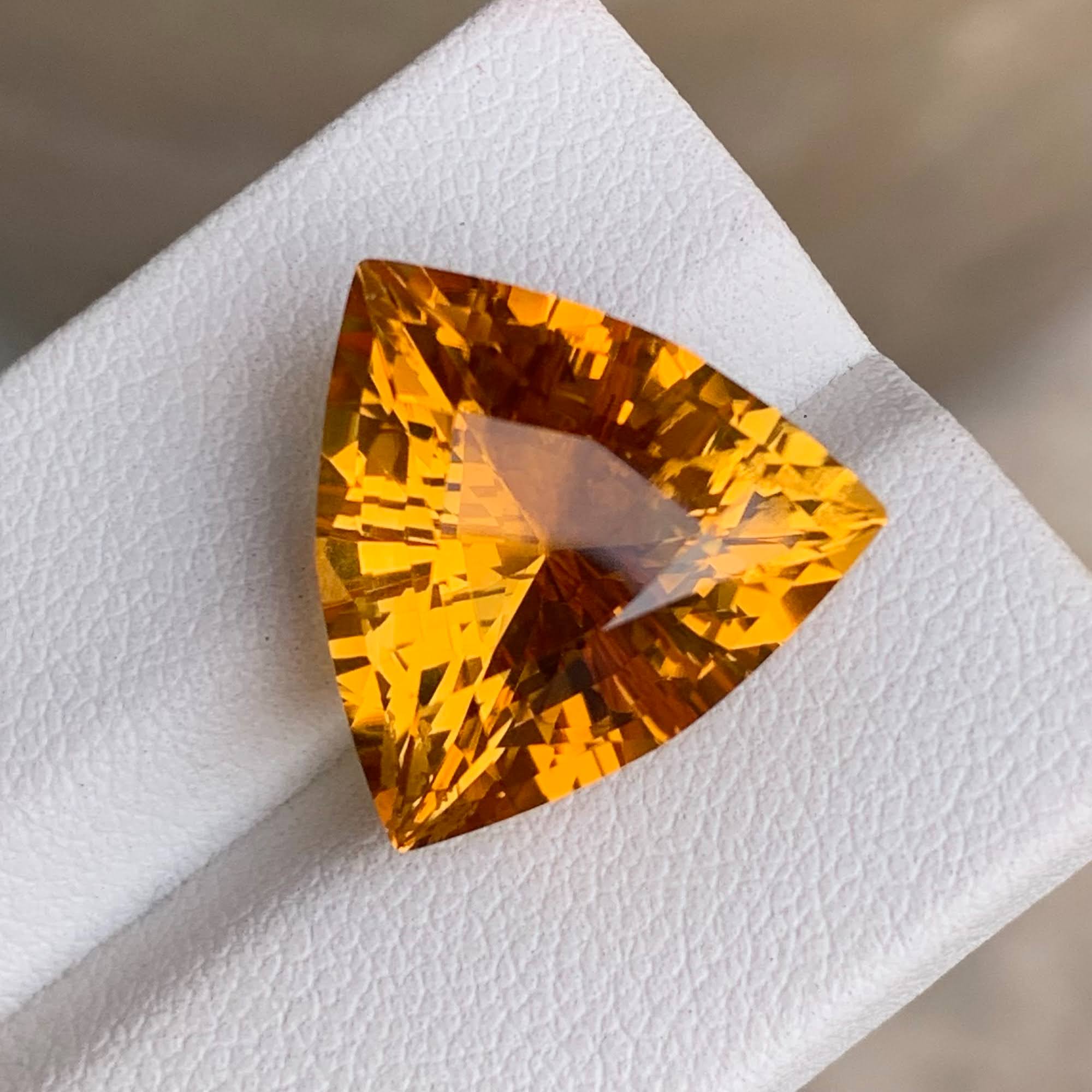 11.90Ct Mandarin Citrine