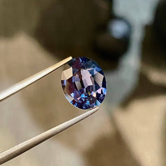 GIA Certified 3.69 Carats Blue Spinel