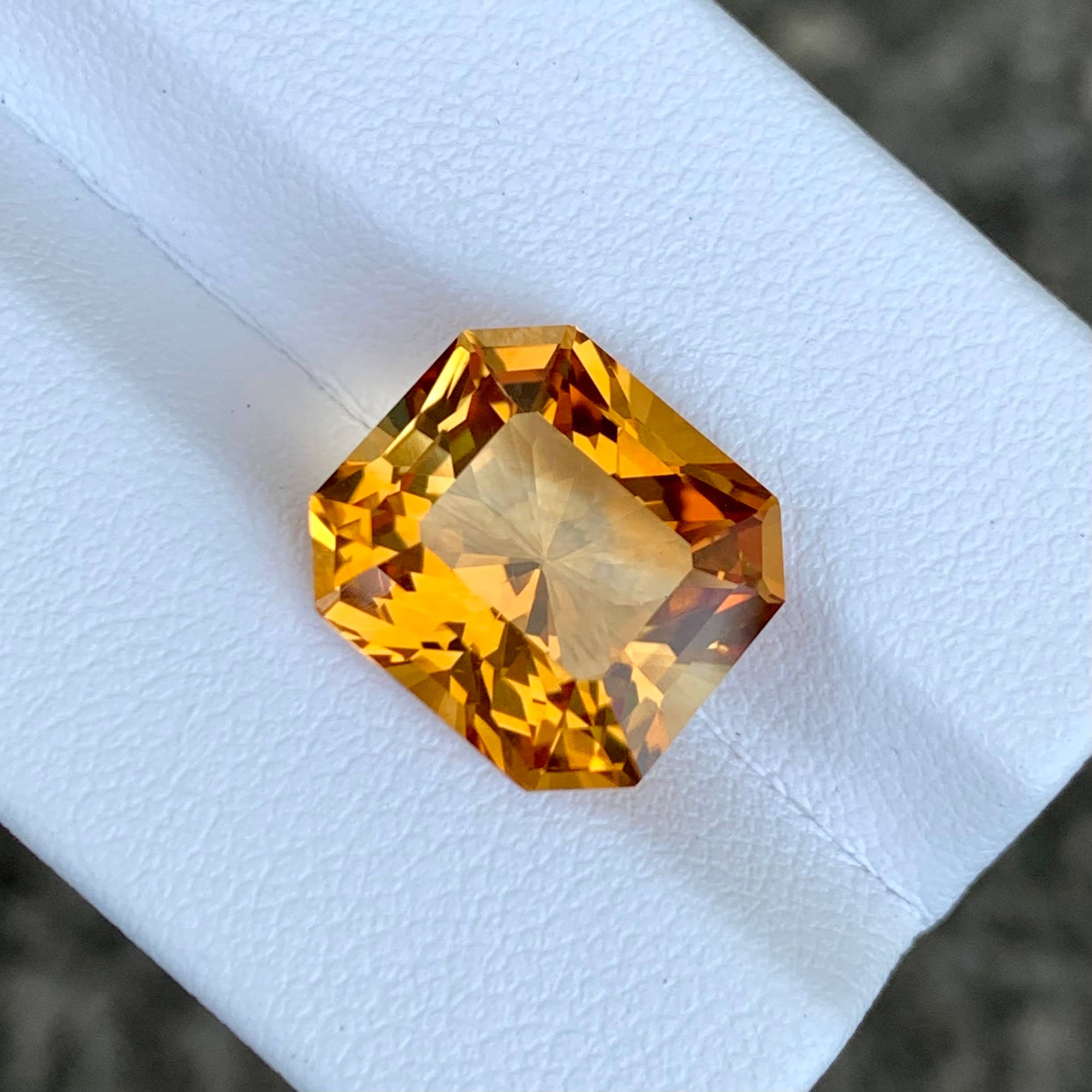 6-67ct-intense-orange-citrine-brazil-octagon-precision-cut