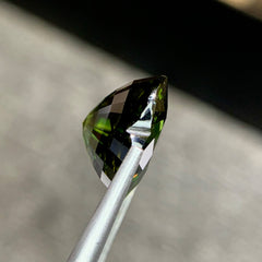 10.69 Ct Green Sapphire Heart Shape