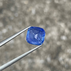 5.02 Carats Opal Effect Blue Sapphire