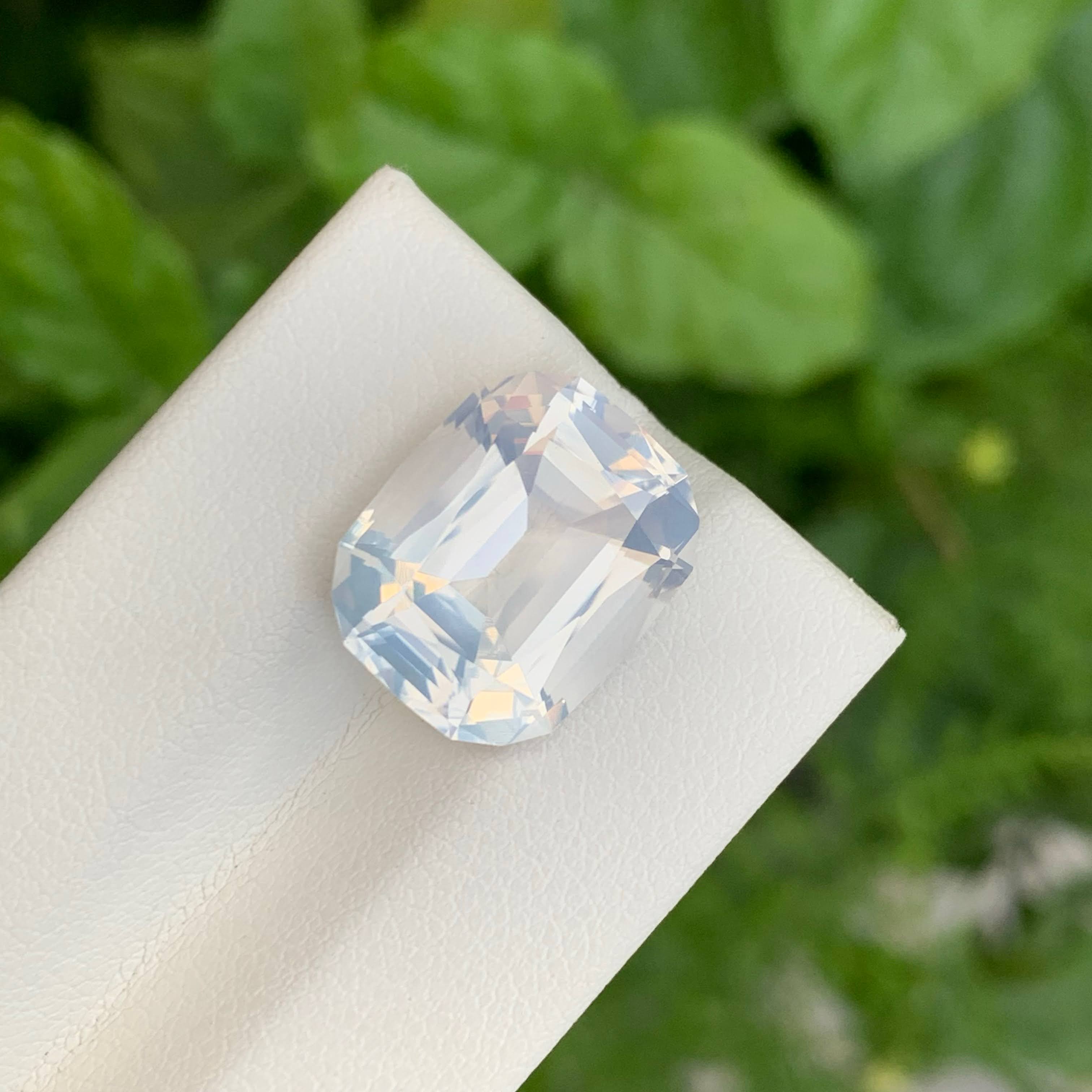 8.90 Carats Faceted Moonstone Gemstone