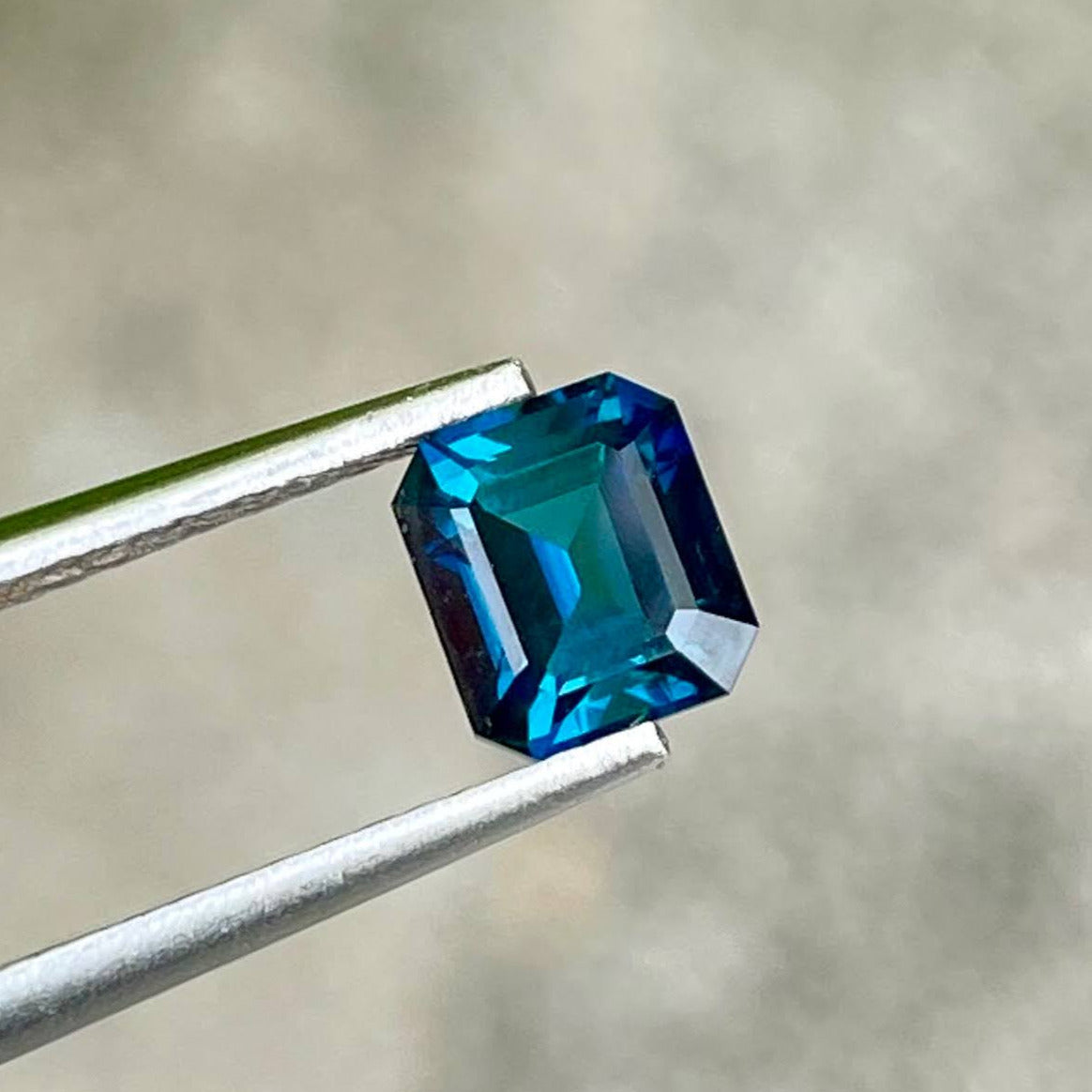 1.13 Carat Ink Blue Tourmaline Stone