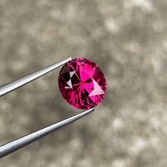 4.26 Carat Reddish Pink Garnet Stone