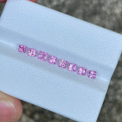 1.01 carats 8 Piece Pink Spinel Lot