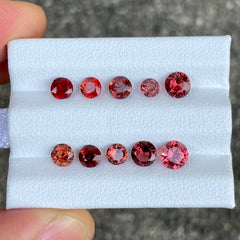 3.89 carats 10 Piece Spinel Gems Lot 