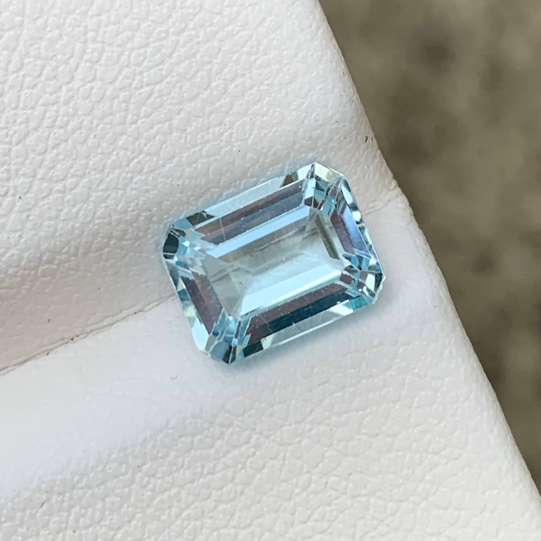 3.01ct Light Blue Aquamarine Emerald
