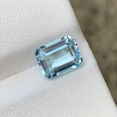 3.01ct Light Blue Aquamarine Emerald