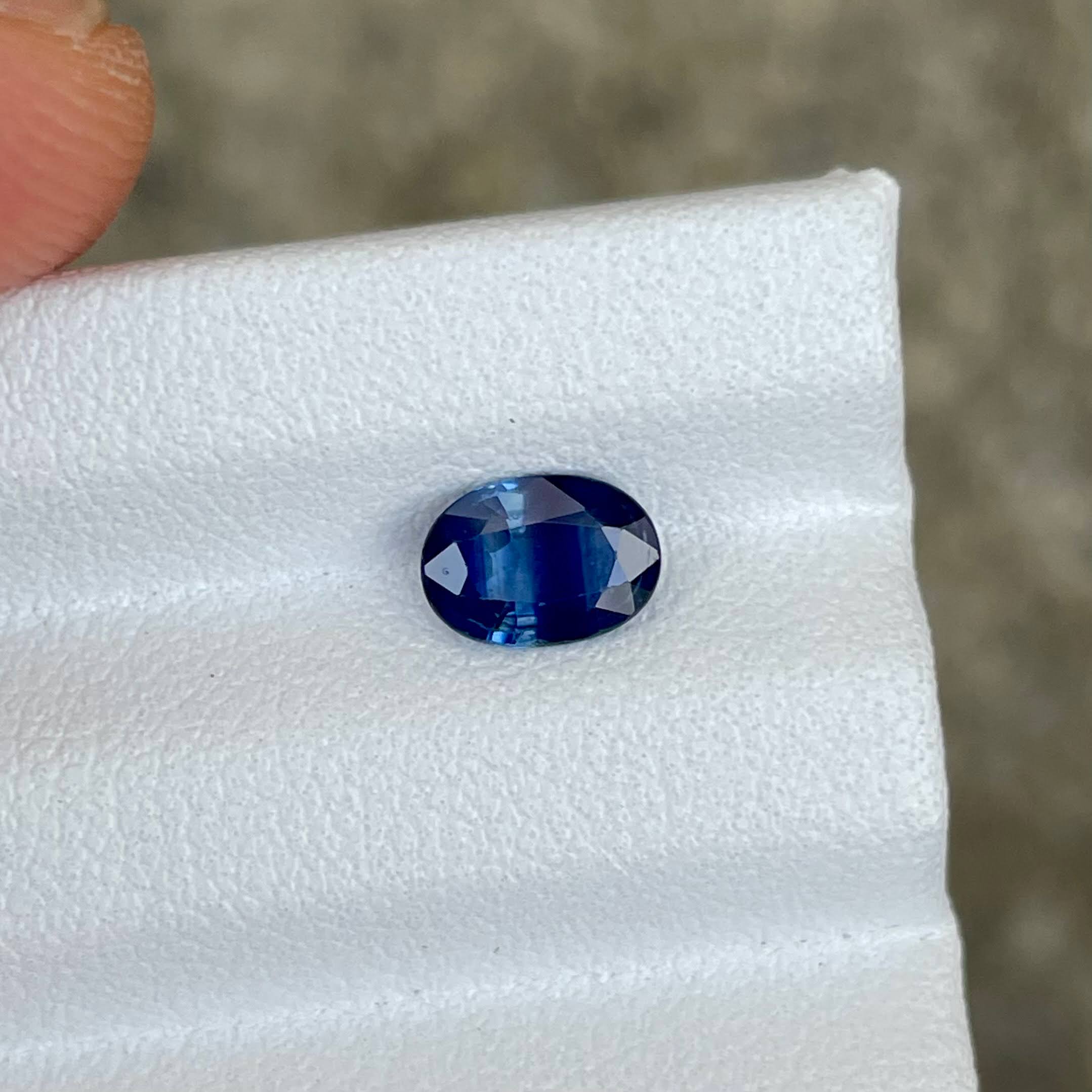 0.91 Carats Natural Blue Sapphire Gem