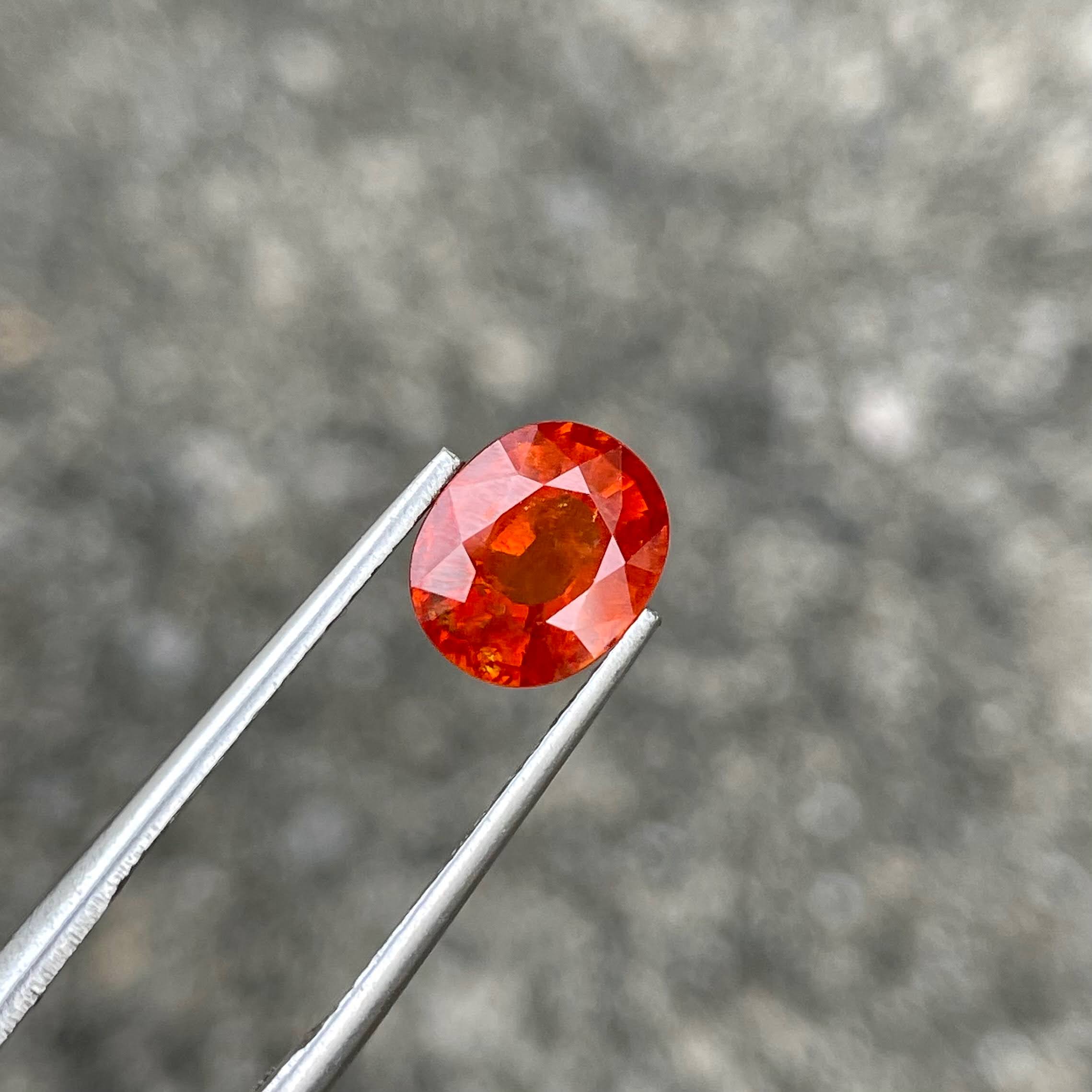 3.07 Carats Spessartite Garnet Stone