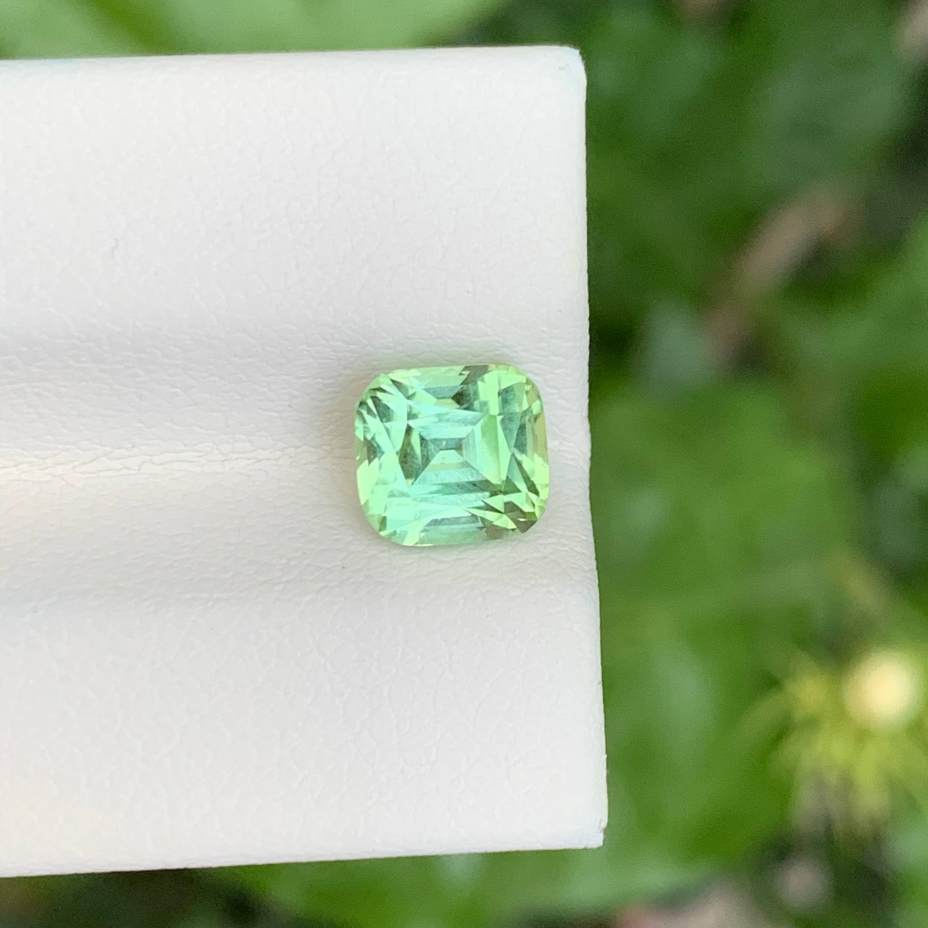 2.15 Carat Mint Green Tourmaline Stone