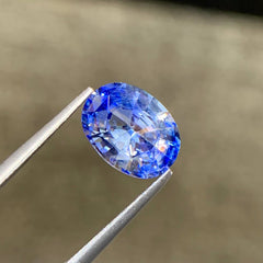 2.16ct Bi-Color Sapphire Oval Cut