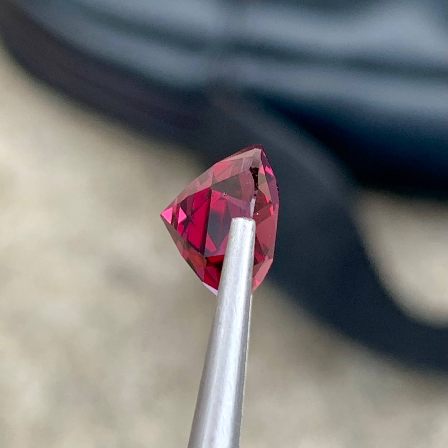 6.51Ct Rose Garnet
