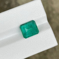 4.16 Carat ICA Certified Green Emerald 