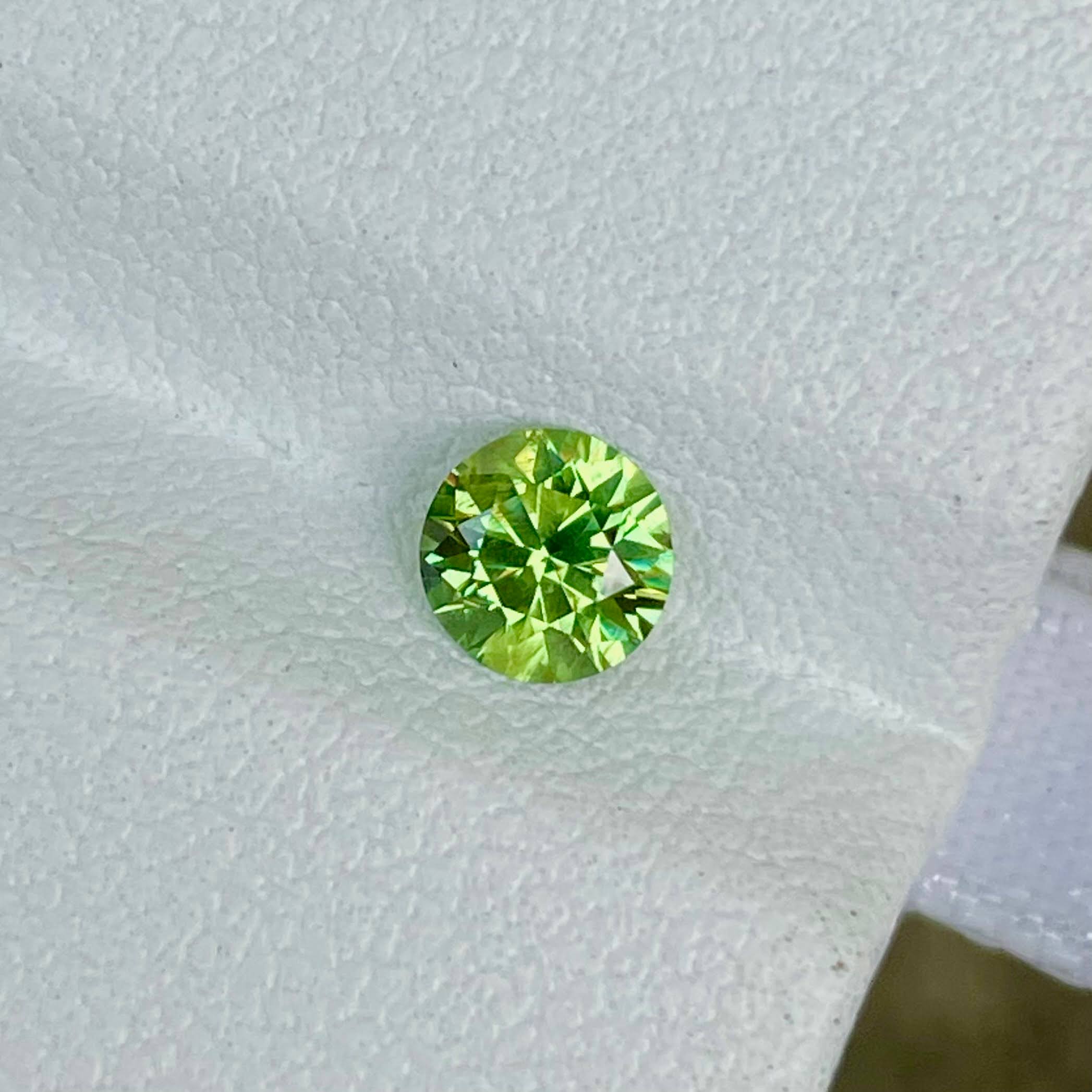 0.60 Carats Demantoid Garnet