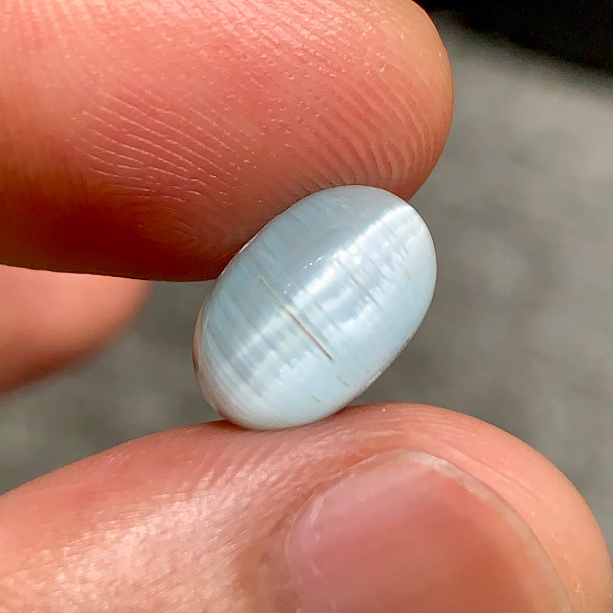 6.22ct Rare Cats Eye Topaz Cabochon