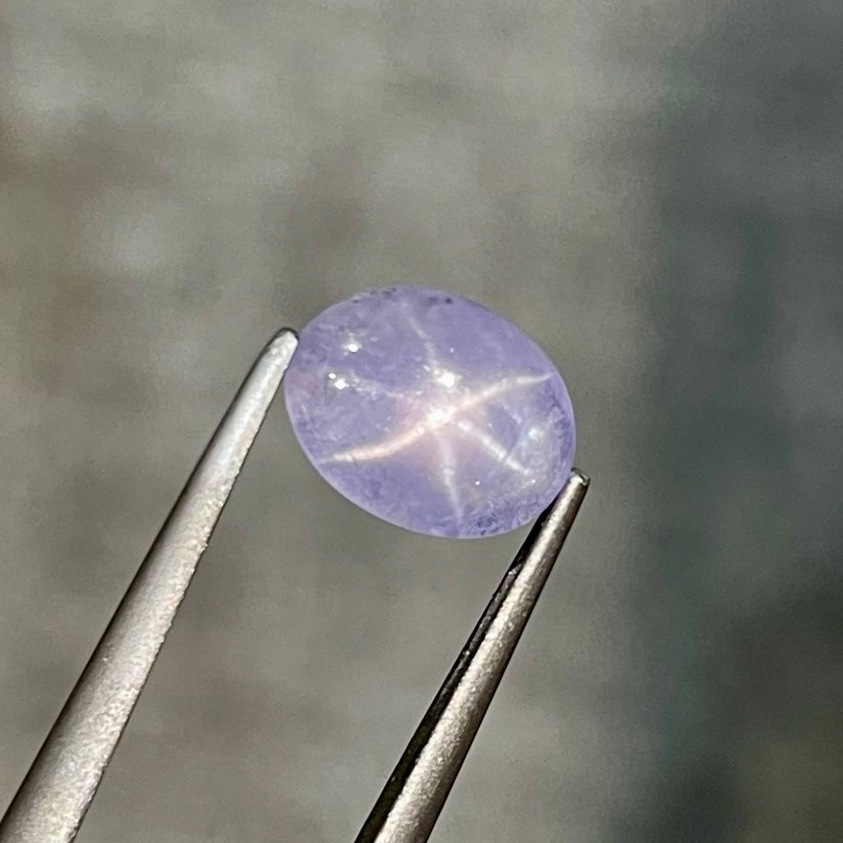 1.49 Carats Star Sapphire Oval Cut Gem