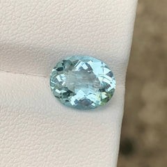 2.48ct Sky Blue Aquamarine Oval Cut 
