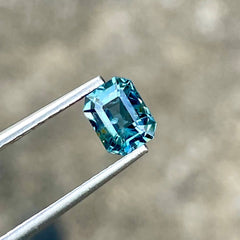 0.95 Carats Grayish Blue Spinel Stone