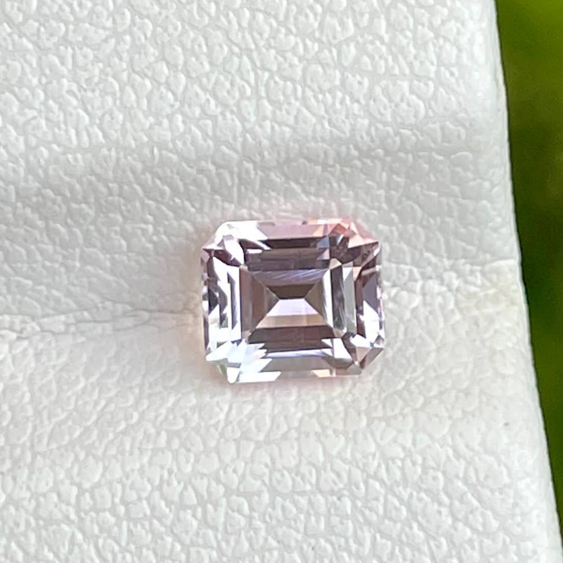 0.95 Carat Pink Tourmaline Emerald Cut