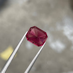 3.12 Carats Deep Red Garnet