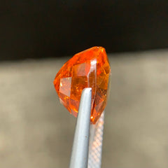 12.77ct Mandarin Garnet Cushion Cut