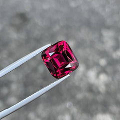 4.59 Carat Pinkish Red Garnet Stone