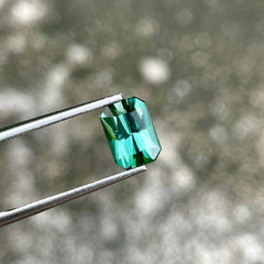 1.85 Carats Greenish Blue Tourmaline