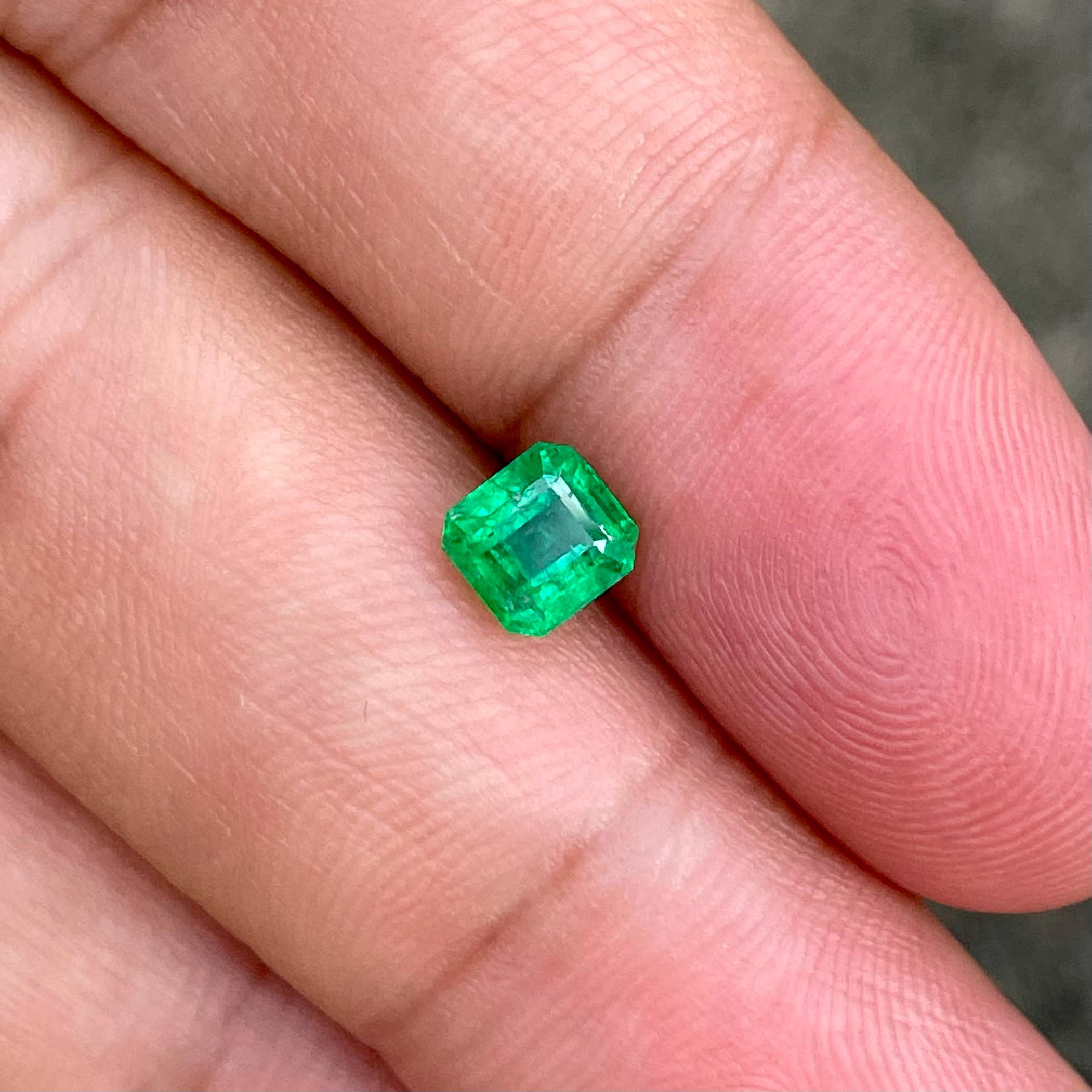 0.78 Carats Pakistan Emerald Gemstone