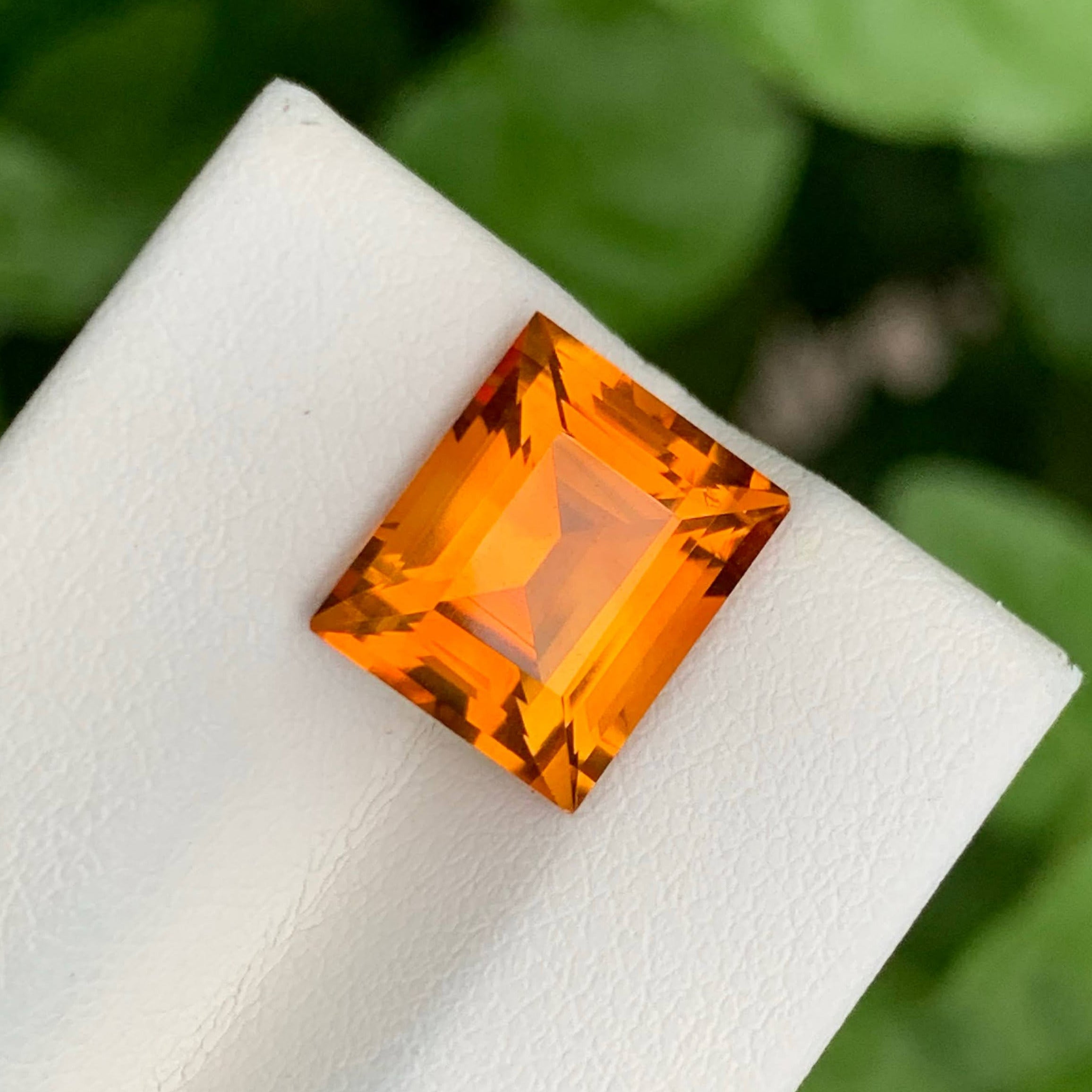 5.00 Carats Orange Citrine Gemstone