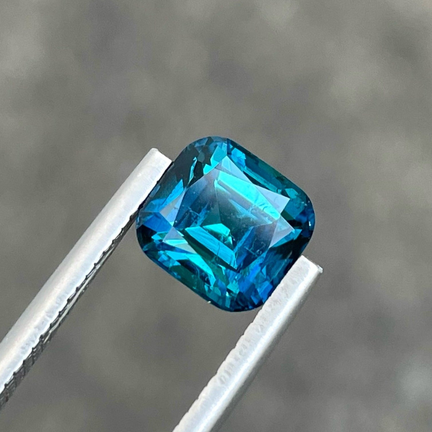 Majestic Ink Blue Natural Tourmaline Gemstone