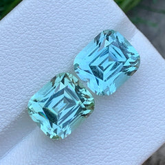 10.55 Carats Bi Color Tourmaline Pair