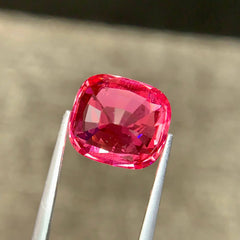 6.07 Ct Pink Mahenge Spinel Cushion Cut